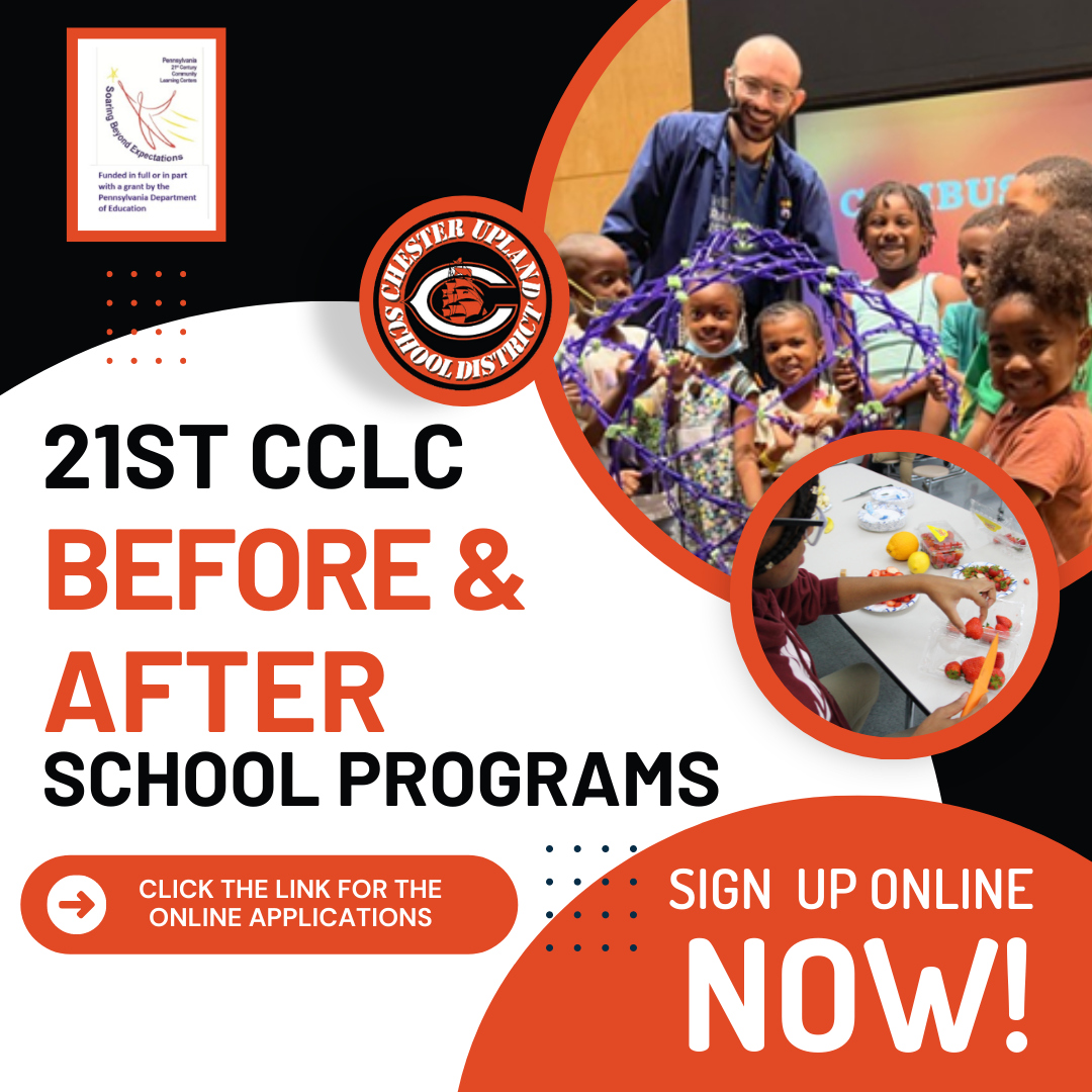  Title graphic: Sign Up Now for our Before & After School Programs!